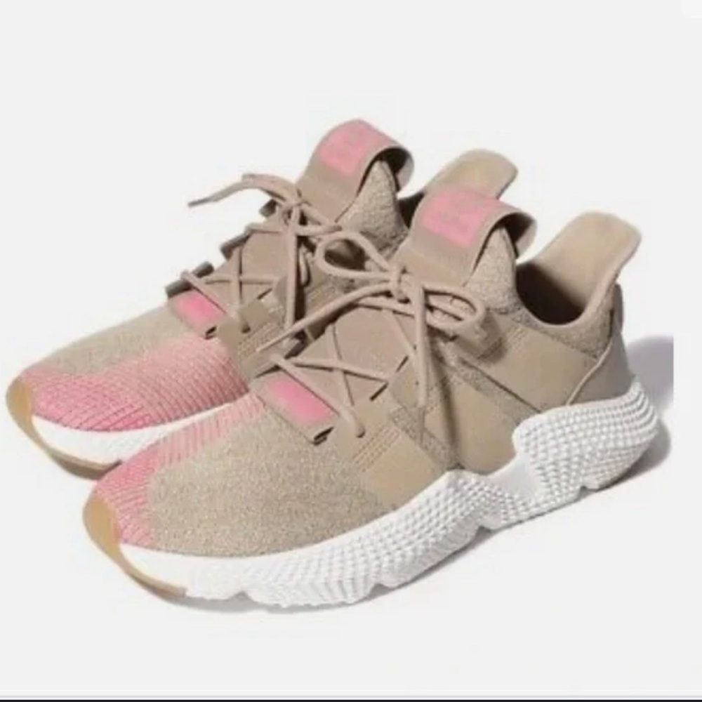adidas Women's Sneakers in Pink and Brown